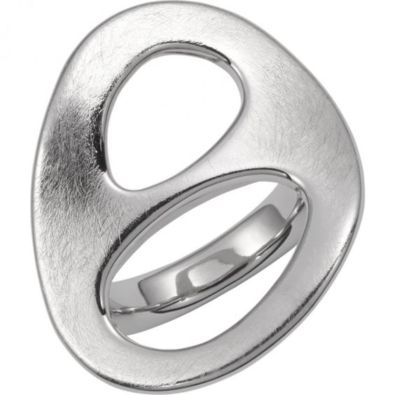 Anello Fossil Donna in Acciaio JF83456040505-13 - JF83456040505-13